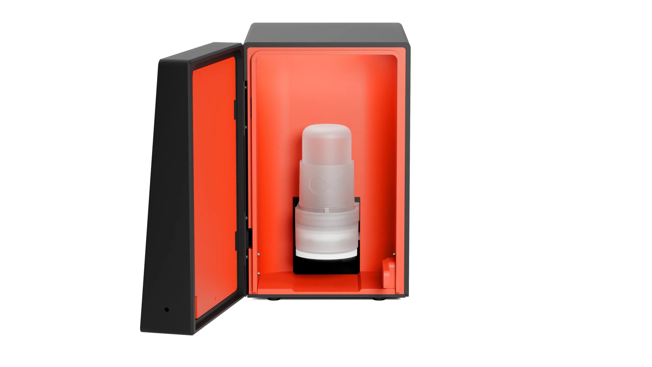 SpectacularOne with its door open and a cartridge loaded